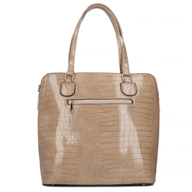 Khaki torebka shopper cary-all
