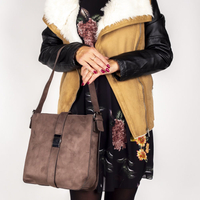 Messenger Bag Diana DJX1900-3 Taupe