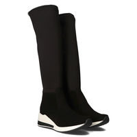 Leather boots Filippo 2805 Kaja black stretch