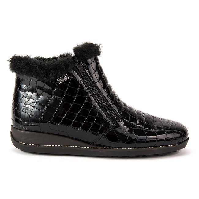 Botki RIEKER 44263 czarne