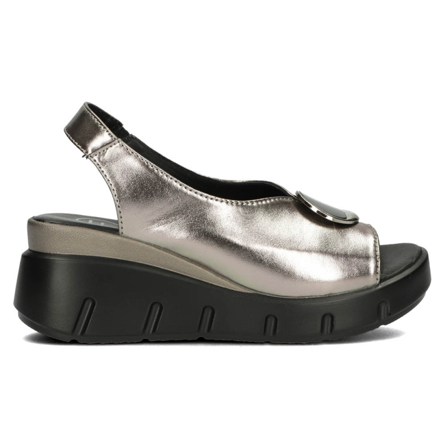 Leather sandals Filippo DS4457/23 GN gunmetal