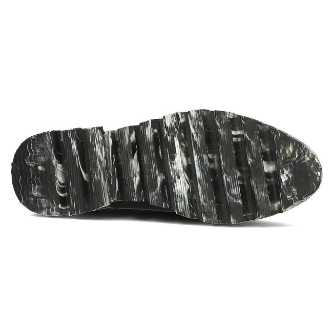 Skórzane półbuty Filippo DP3920/22 BK czarne