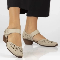 Leather shoes Filippo 43750-62 beige