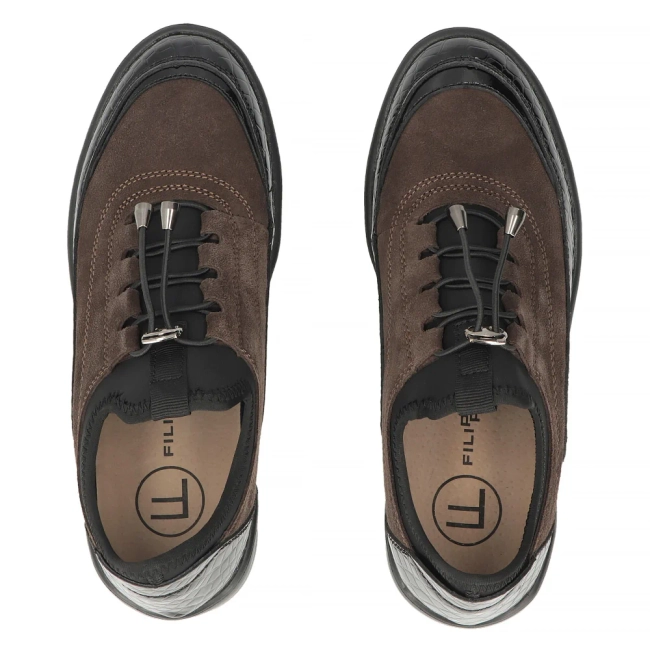 Leather shoes Filippo DP8106/26 D BR brown