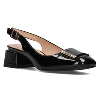 Heeled pumps FILIPPO DP2086/21 BK black