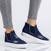 Shoes MCKEY DTN222/17 DJ dark jeans