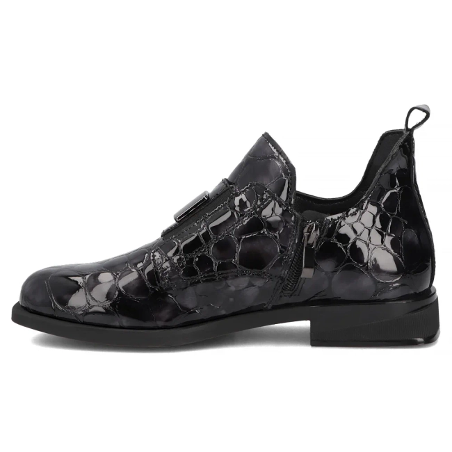 Leather ankle boots Filippo DBT7974/26 GR grey