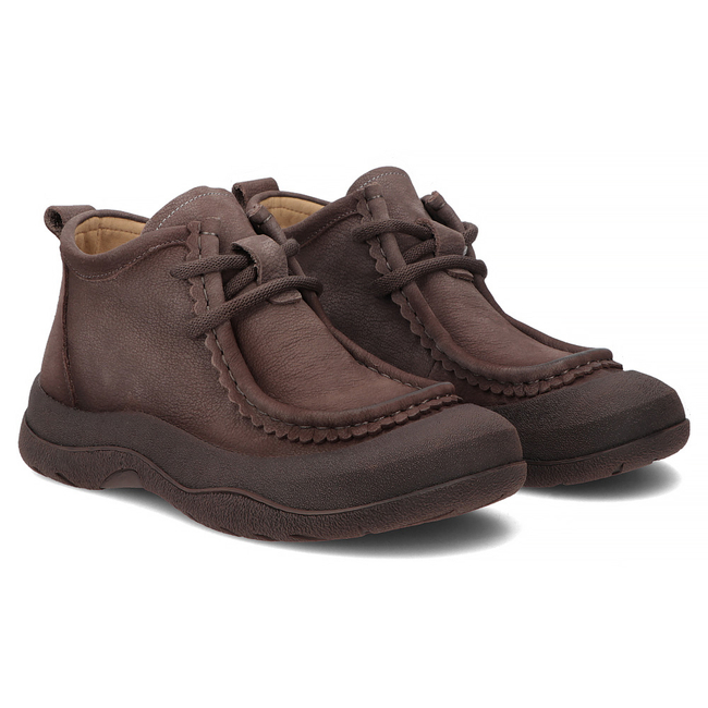 Leather ankle boots Filippo DBT8212/26 GR taupe