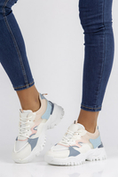 Sneakersy Filippo BL275P BL niebieskie