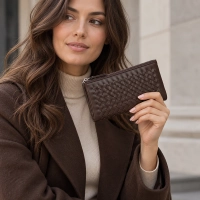 Dark brown wallet Rubicon