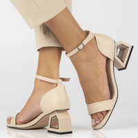 Leather sandals Filippo DS4440/23 BE beige