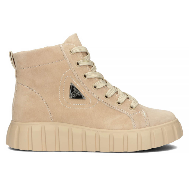 Leather boots Filippo DBT4146/22 BE beige