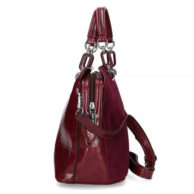 Handbag Velina Fabbiano 7720-56 Wine Red