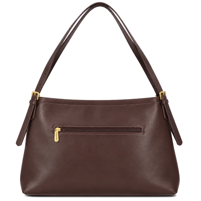 Chocolate brown handbag Wendy