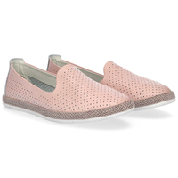 Skórzane półbuty Filippo DP081/20 PI różowe