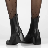 Leather ankle boots Artiker 53C0559 black 