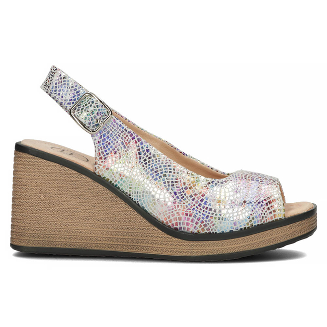 Leather sandals Filippo DS4508/23 MLT multicolor