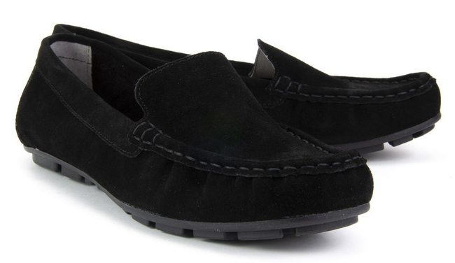 Mokasyny Filippo 10058 Czarny Welur