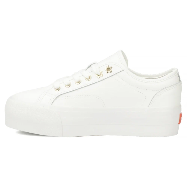 Skórzane trampki Filippo DTN7851/26 WH białe