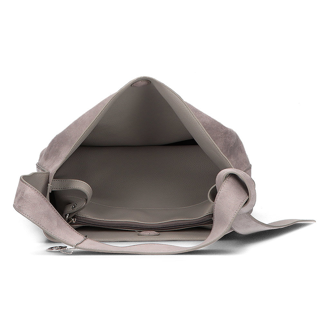 Torebka Filippo Hobo TD0140/22 GR szara dwustronna
