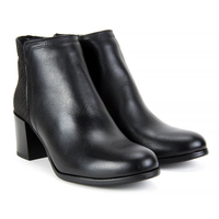 Botki FILIPPO 2048 czarne lico + Z24