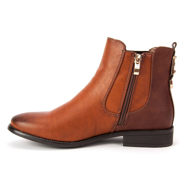 Ankle boots Filippo DBT 322/17 CO Cognac