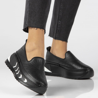Leather shoes Filippo DP4302/22 BK black