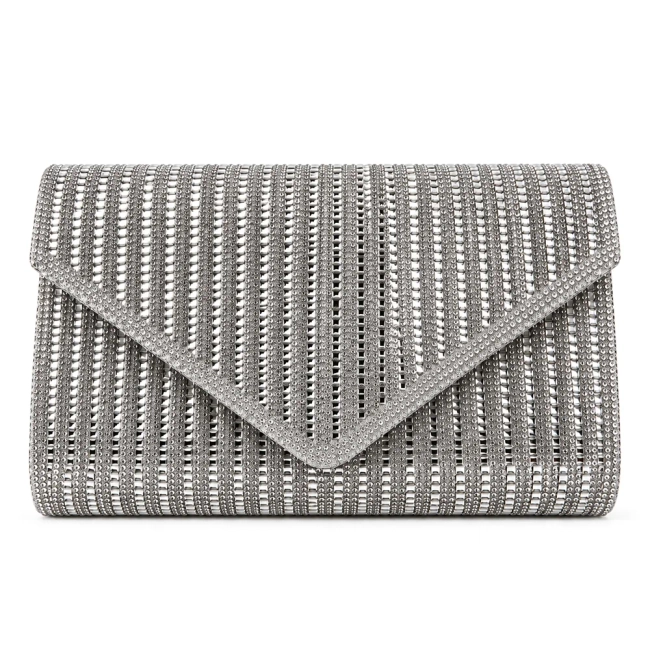 Silver handbag Usula