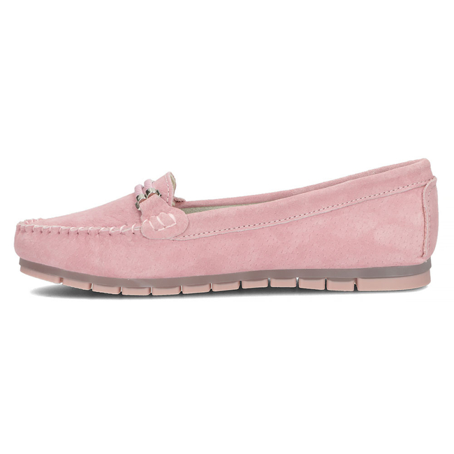 Leather loafers Filippo DP4548/23 PI pink
