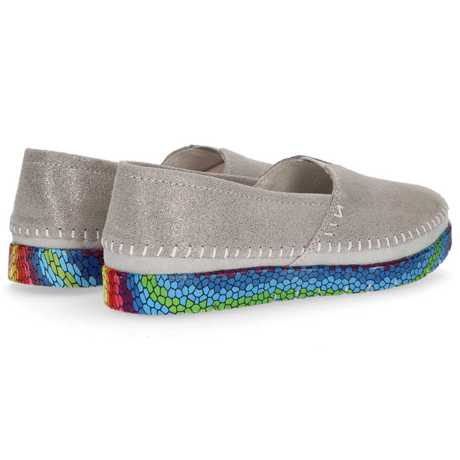 Leather shoes Filippo DP1213/21 SI silver