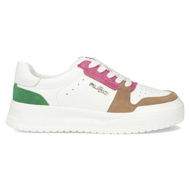 Leather shoes Filippo DP6111/24 WH FH white