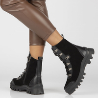 Leather Filippo ankle boots DBT3948/22 BK black