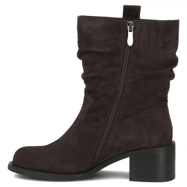 Leather ankle boots Filippo DBT8179/26 D BR brown
