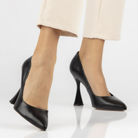 Leather pumps Filippo 1216 black