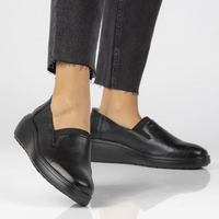 Leather shoes Filippo DP4197/22 BK black