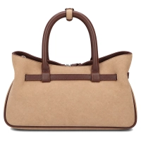 Beige handbag Moretti