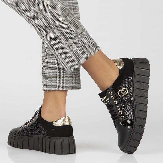 Leather shoes Filippo 168 black