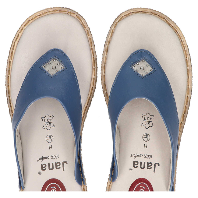 Slippers Jana 8-27113-22 800 Blue