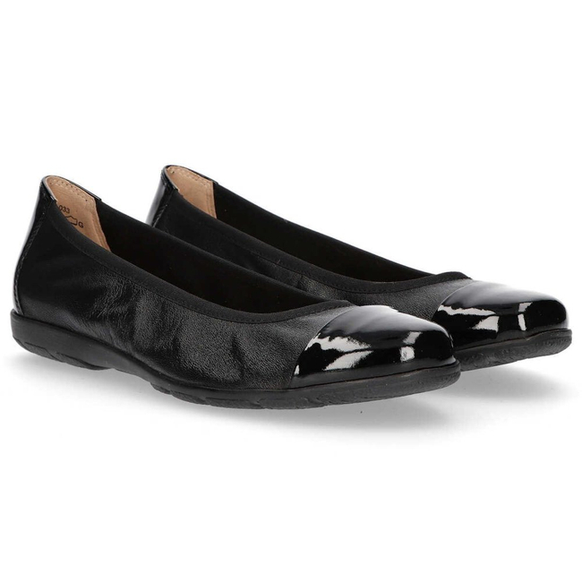 Ballerina Caprice 9-22152-24 033 Black Nap/Pat