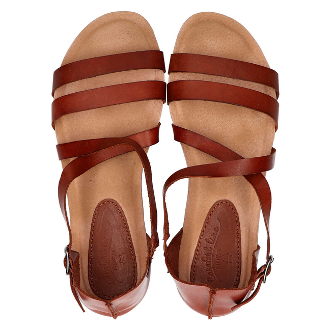 Sandały Filippo DS1335/20 BR Brown