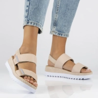 Leather sandals Rieker V4475-31 ROSA