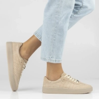 Leather sneakers Filippo DP7524/26 BE beige