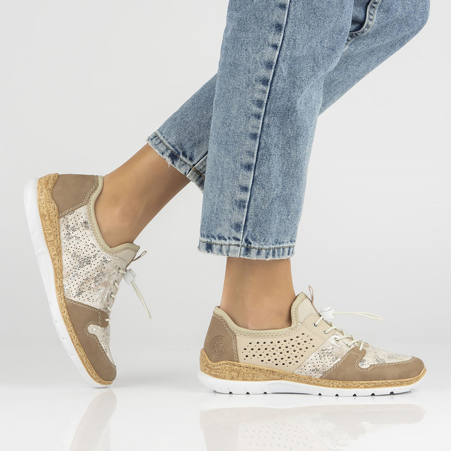 Sneakers Rieker N4255-60 beige