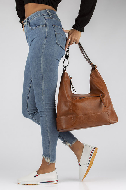 Ines Delaure handbag 1681078 camel