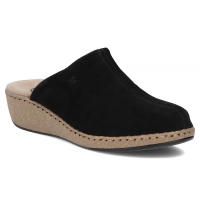 Leather flip-flops Filippo DK7567/26 BK black