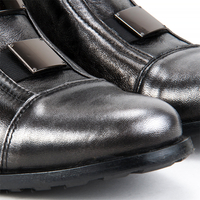 Botki EKSBUT 64-3520-E04-1G czarnosrebrne