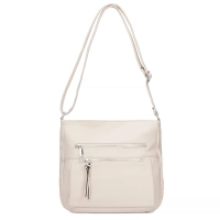 Light beige messenger bag whisper