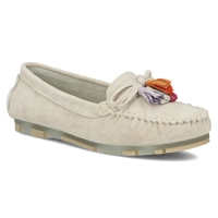 Leather loafers Filippo DP6136/24 BE beige
