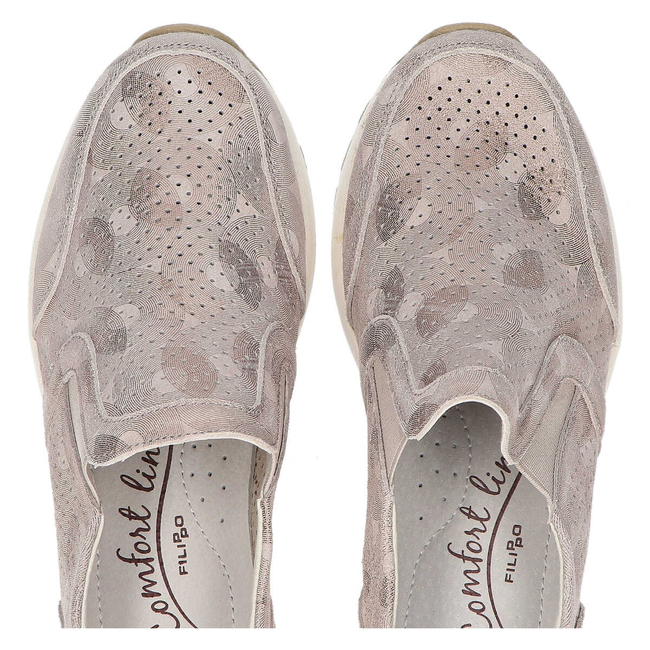 Półbuty Filippo DP1412/20 GO Gold