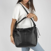 Black shoulder bag Softie